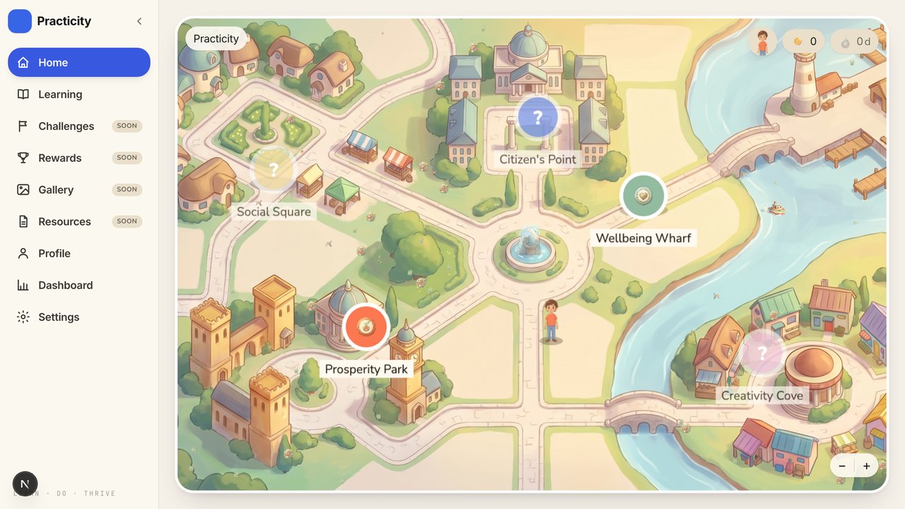 Explore a whole illustrated city